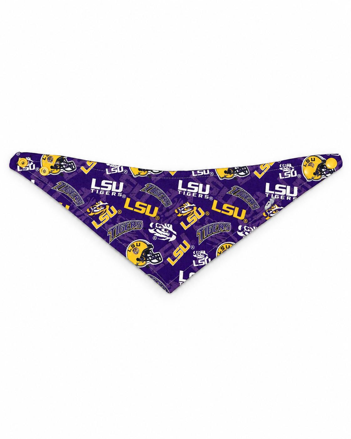 The Louisiana State University Reversible 2-1 Pet Bandana