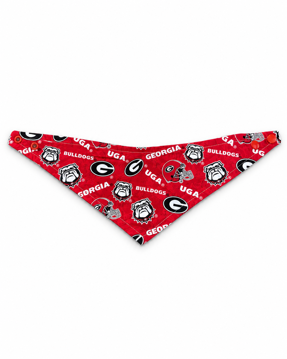 The University of Georgia Reversible 2-1 Pet Bandana