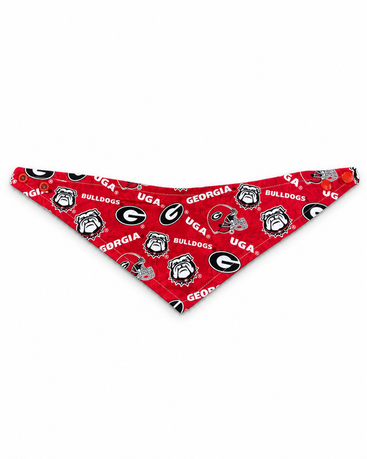 The University of Georgia Reversible 2-1 Pet Bandana